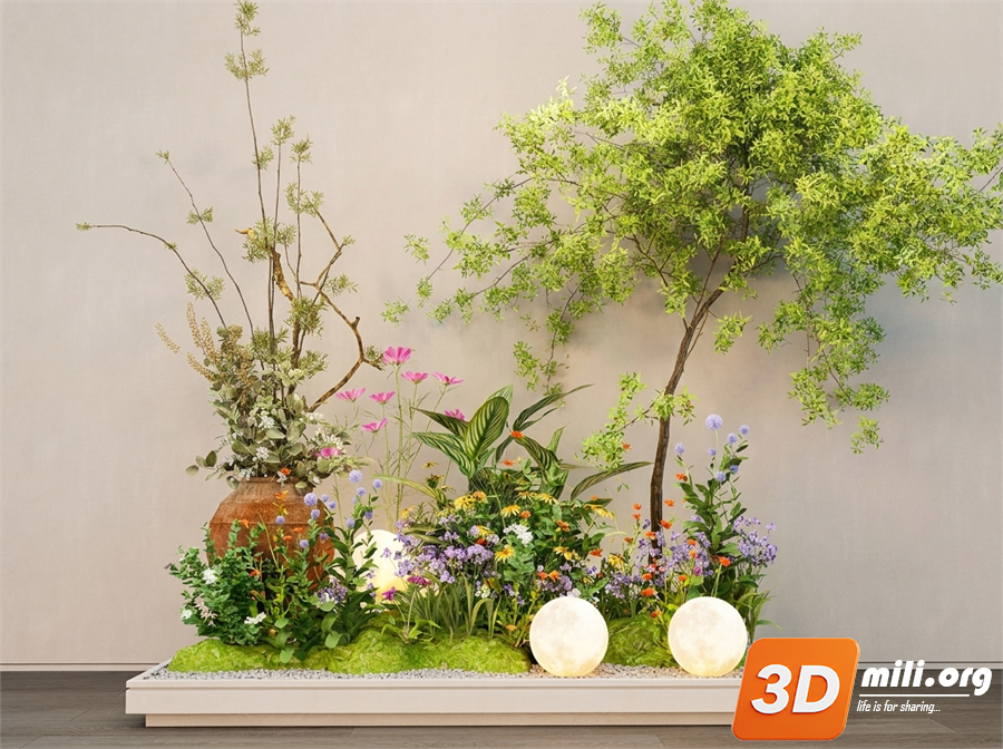 Mini Garden Skp Files 